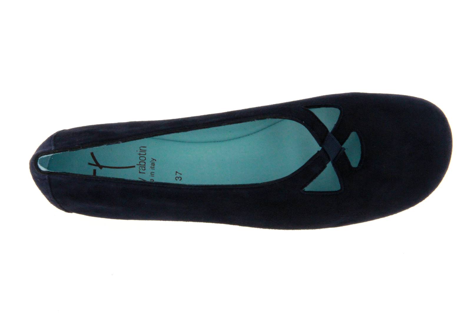 Thierry Rabotin Ballet Flat CAMOSCIO BLU