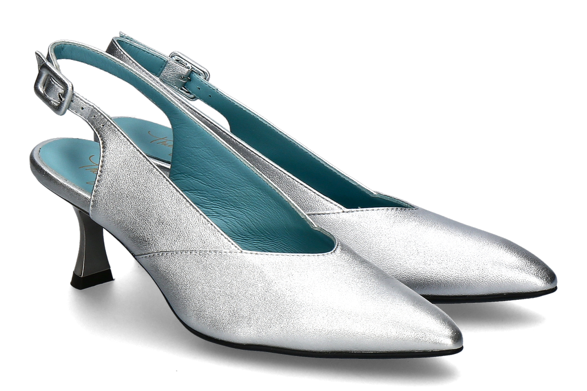 Thierry Rabotin Slingback Pumps REIMS NAPPA WASH- signal white/ silver