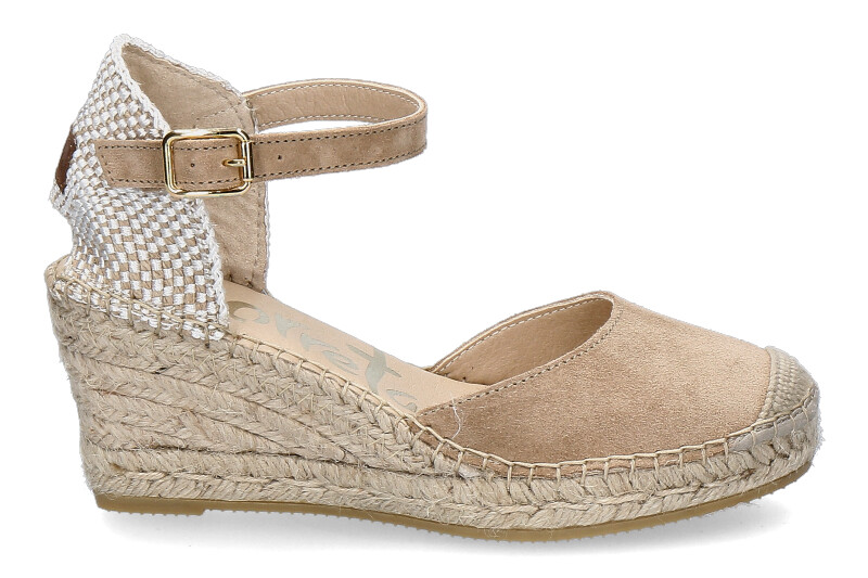 Vidorreta wedge sandals SERRAJE ARENA CLAVEL NATURAL