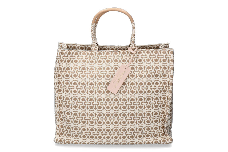 Coccinelle shopper NEVER WHITOUT BAG NATUR TOAST