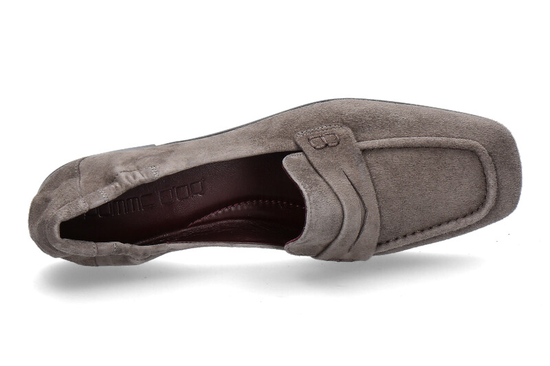 Pomme d'Or loafer ANGIE CAMOSCIO- taupe