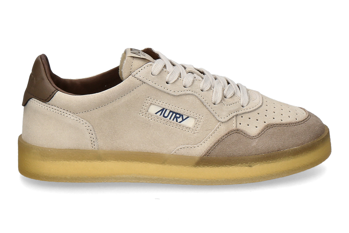 Autry men's- sneaker MEDALIST LOW HQ01- beige/ brown