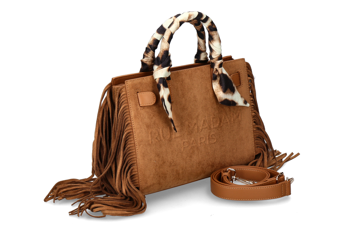 Rue Madam bag CANYON MINI - cognac