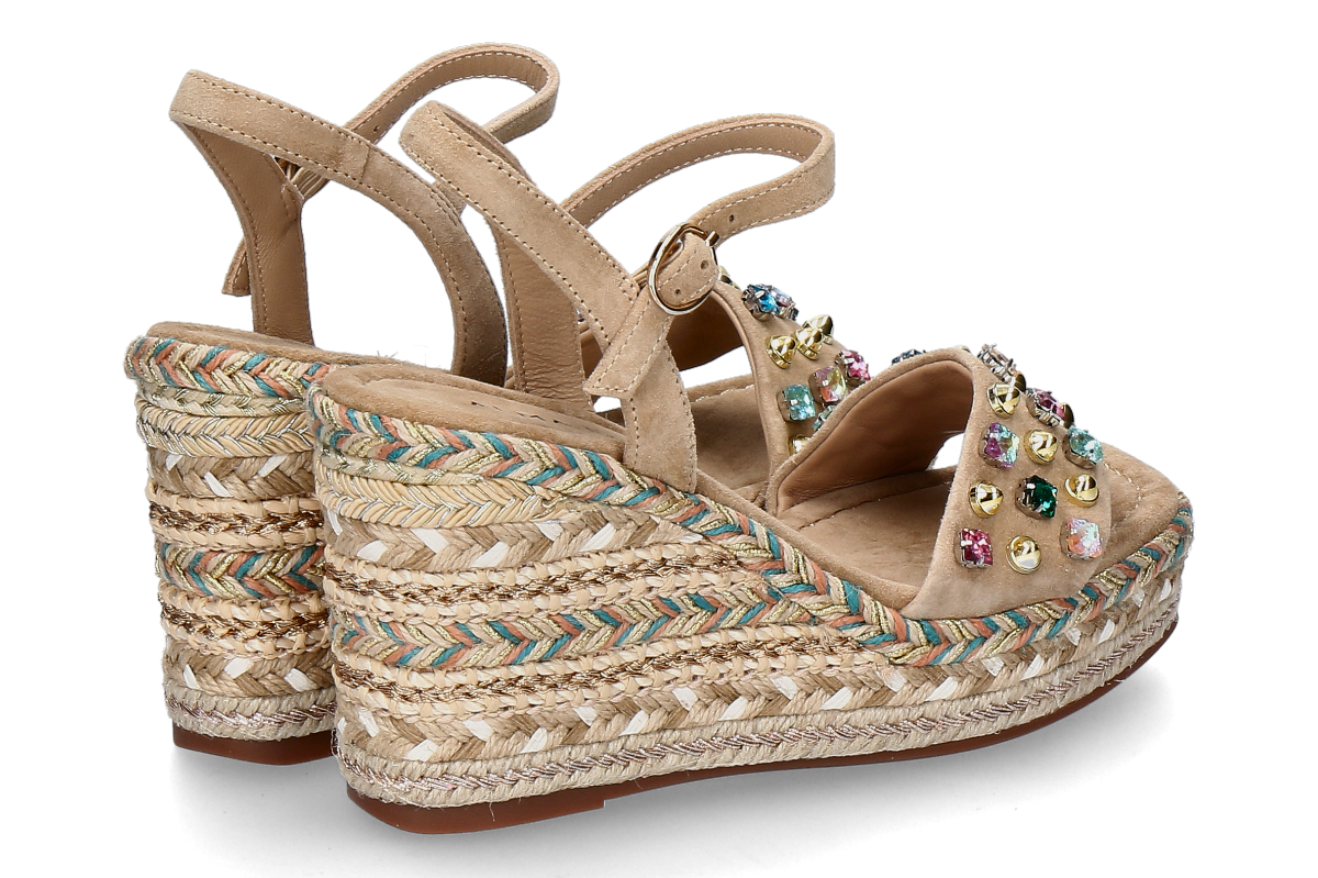 Alma en pena Plateau- Sandale V266103 SUEDE- sand_282900155_2