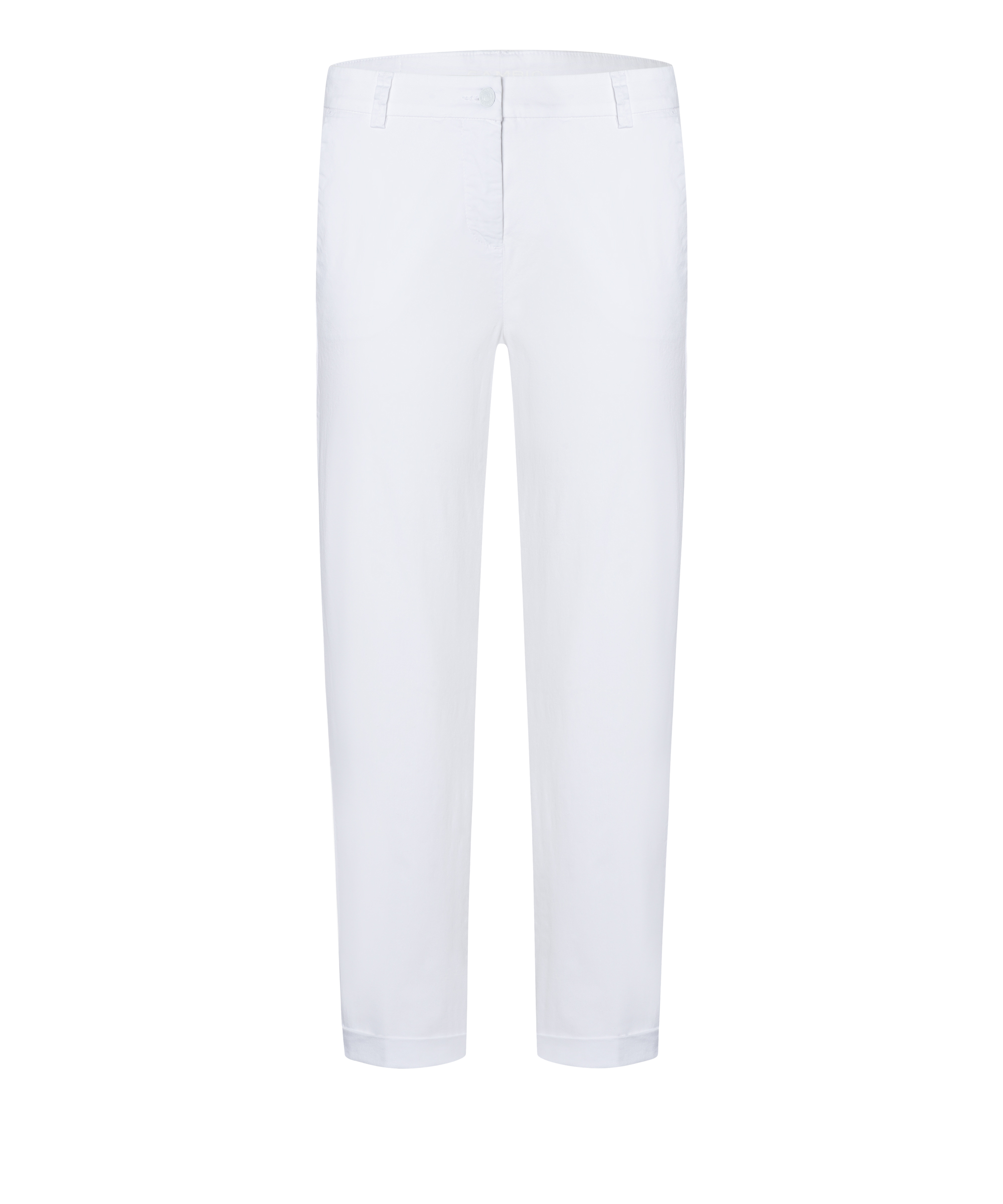 Cambio turn-up jeans KARINA- white