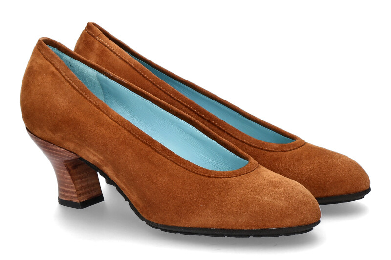 Thierry Rabotin pumps DAWEI CAMOSCIO- nut brown