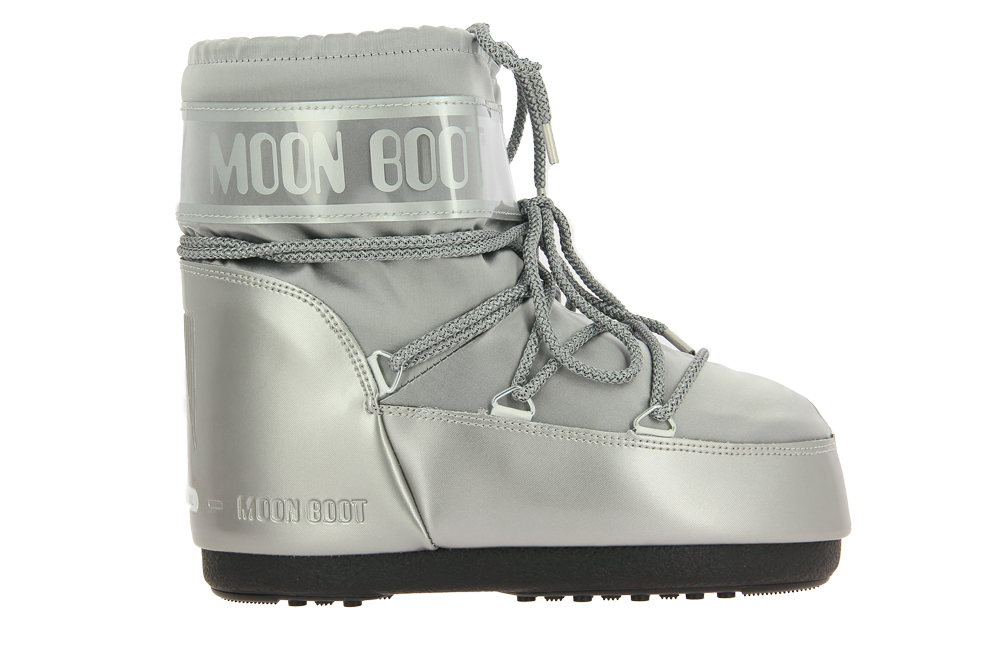 Moon Boot snow boots ICON LOW GLANCE SILVER