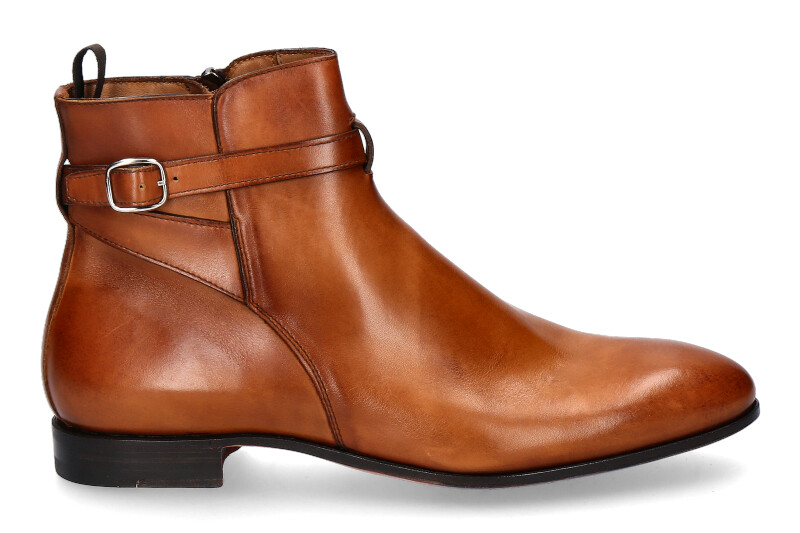 Benson´s ankle boots BOX COGNAC