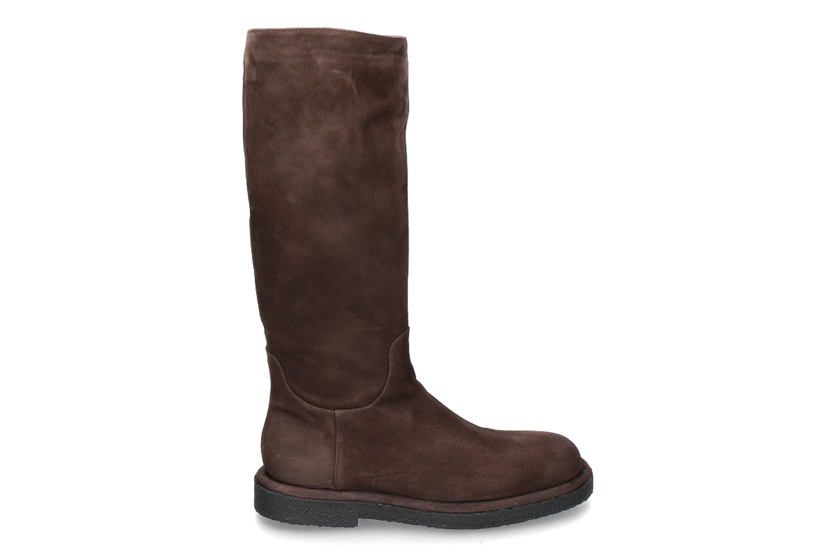 Pomme d'Or boots CAROLEE REVERSE- dark brown/ coffee