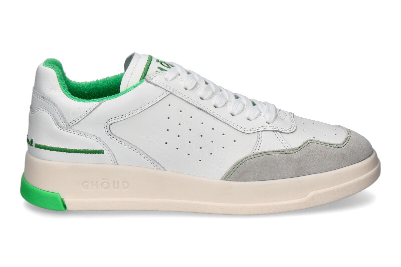 Ghoud Herren-Sneaker TWEENER LOW FLUO FL04- white/green