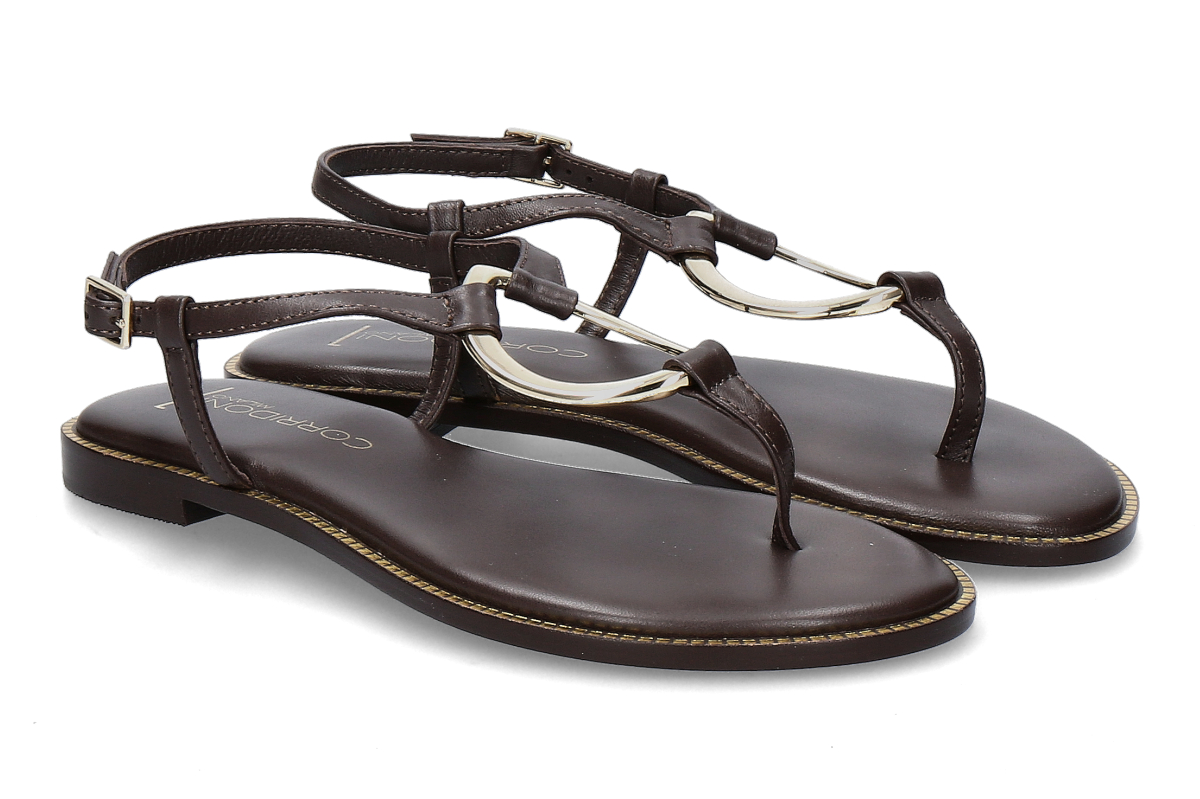 Corridoni 1 Milano women's- sandal 8521- chocolate/ brown