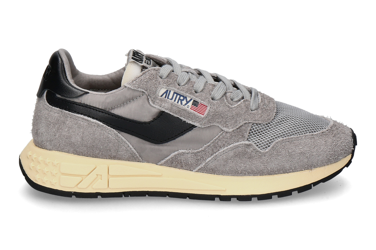 Autry men's- sneaker REELWIND LOW UT53- gray/ black