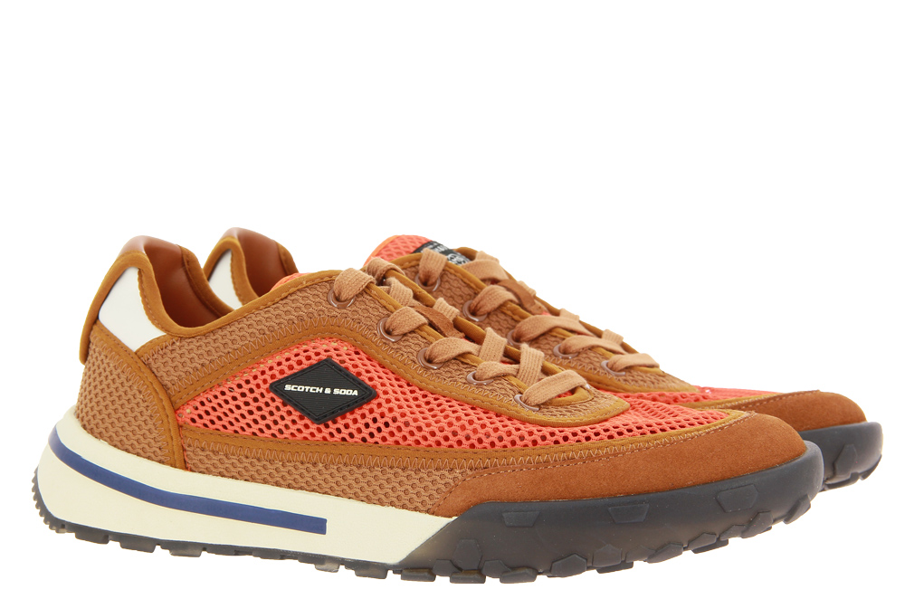 Scotch & Soda sneaker KAGANN NYLON MESH ORANGE MULTI