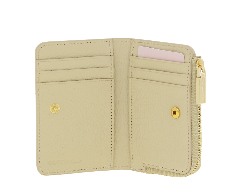 Coccinelle wallet Leather MATALLIC SOFT SILK Coccinelle wallet Leather MATALLIC SOFT SILK
