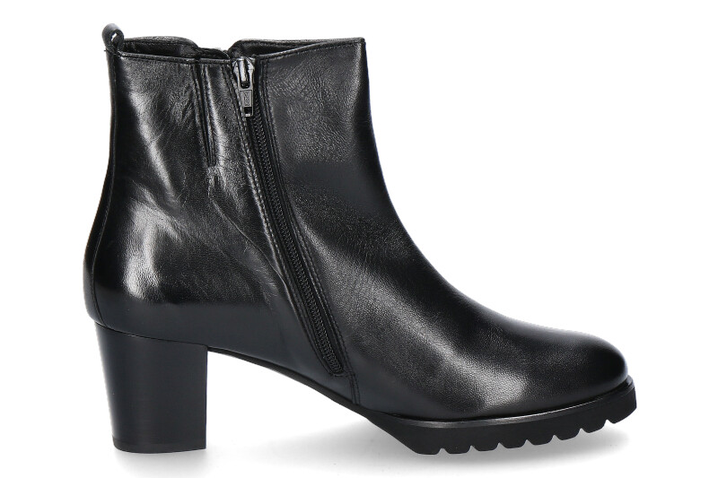 Hassia ankle boots TURIN WEITE-H LEATHER BLACK