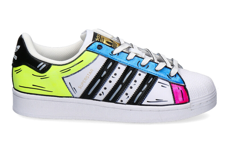 Ballo da Sola Adidas Sneaker SUPERSTAR CARTOON FLUO 