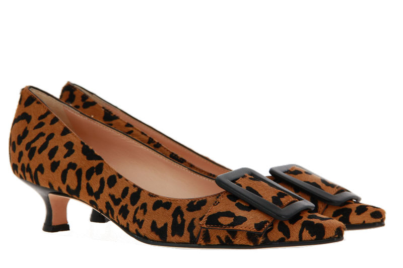 Unützer pumps PONY AFRICA NAPPA NERA