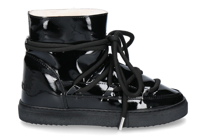 INUIKII sneaker boots lined RAIN BLACK