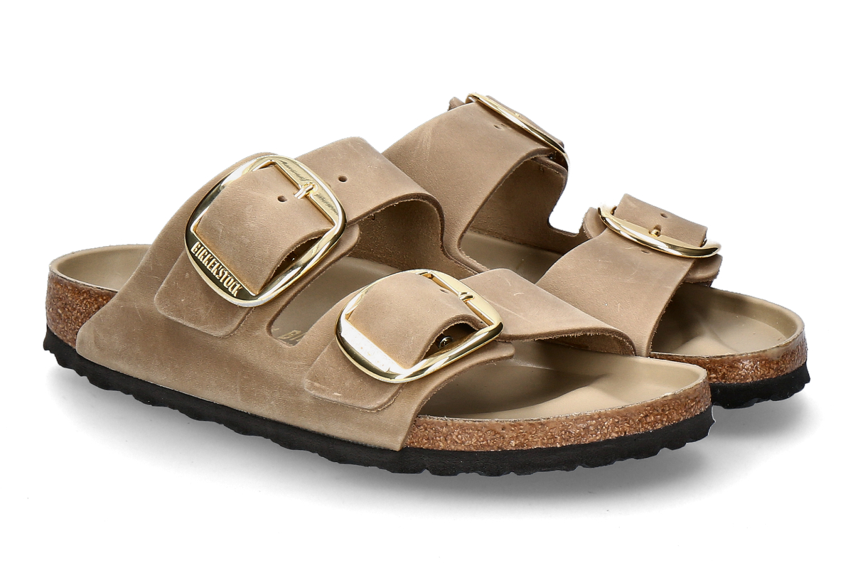 Birkenstock women's- mules ARIZONA BIG BUCKLE- tabacco brown