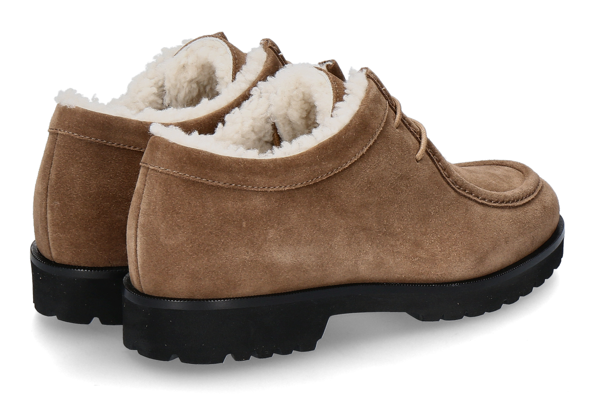 Unützer Schnürschuh gefüttert VELOURS 56- taupe_232200114_2