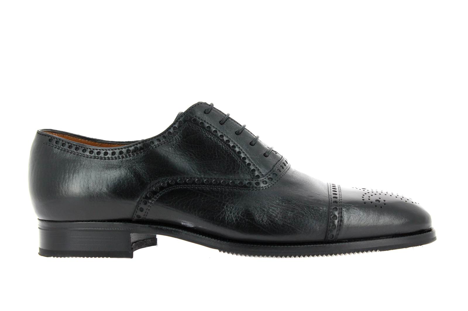 Gravati Lace Up CALF NERO GOMMA