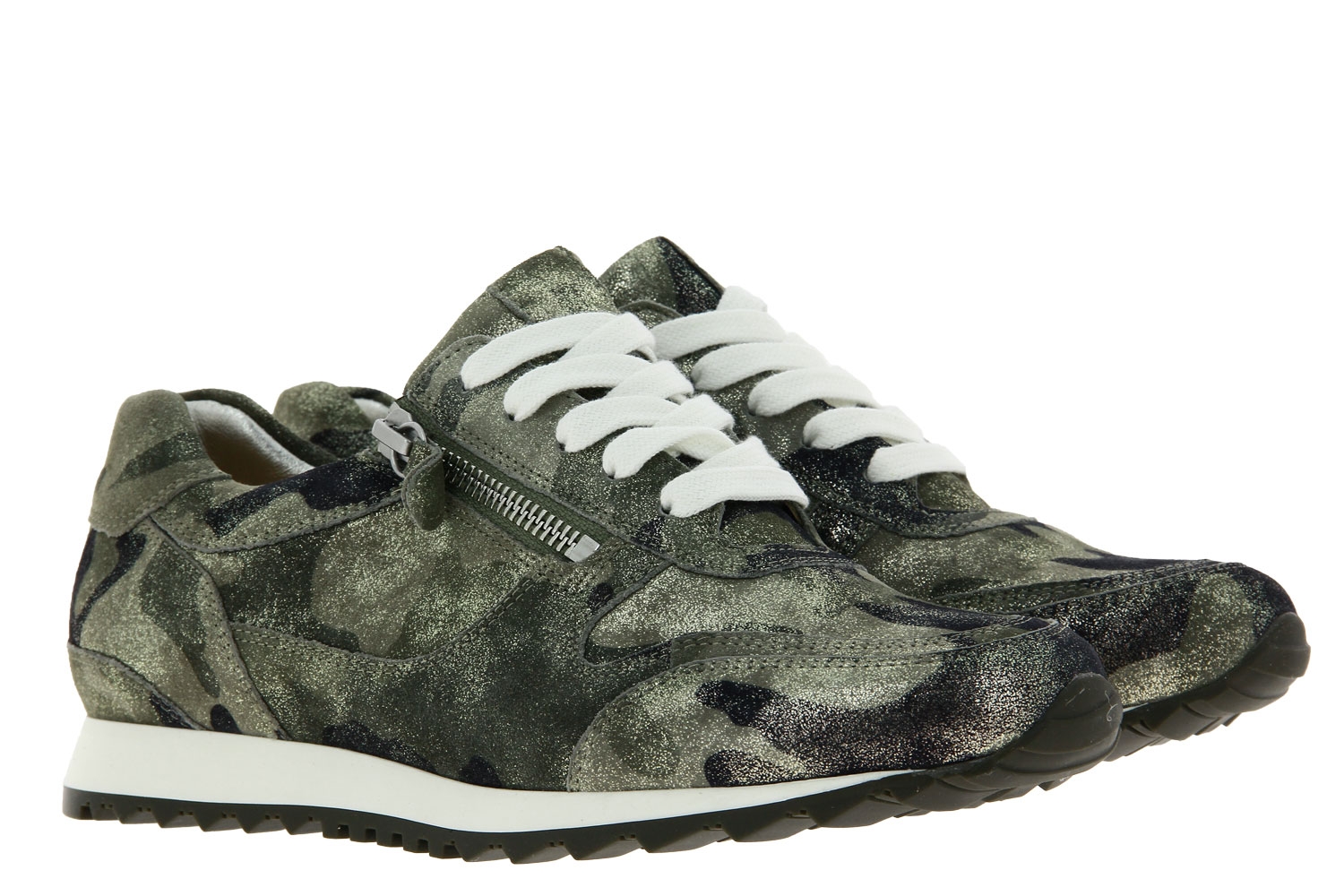 Hassia sneaker BARCELONA H-WEITE CAMOUFLAGE KHAKI - Size: 40