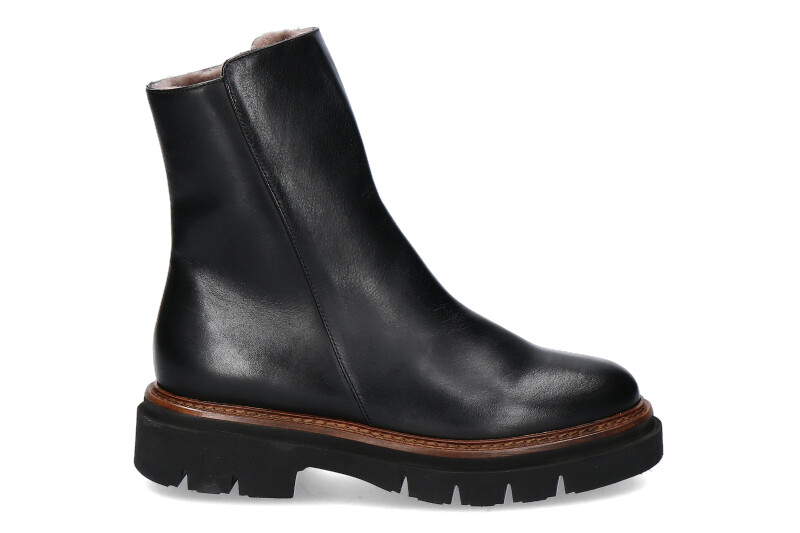 Luca Grossi ankle boots lined CAPRI NERO