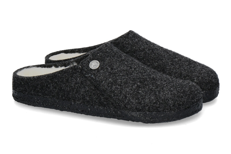 Birkenstock house shoes for men ZERMATT NORMAL- antracite