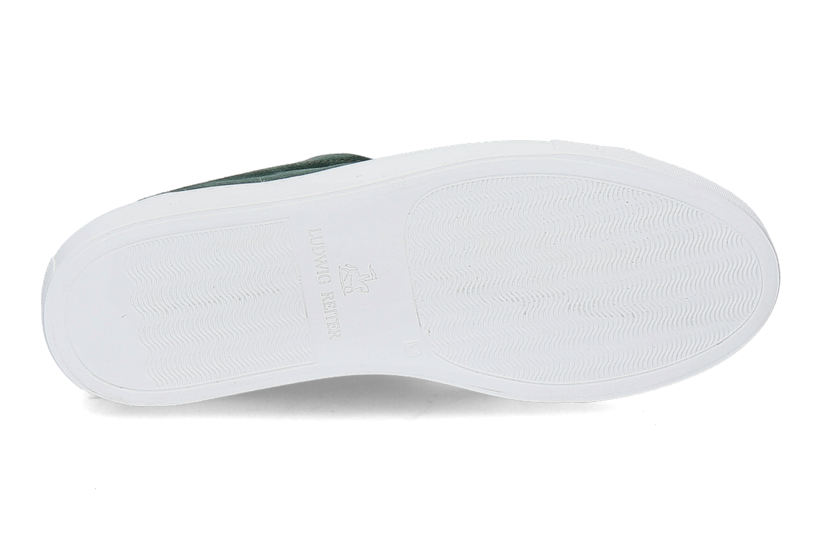 Ludwig Reiter Herren- Sneaker TENNIS VELOUR- dunkelgrün_132900331_4