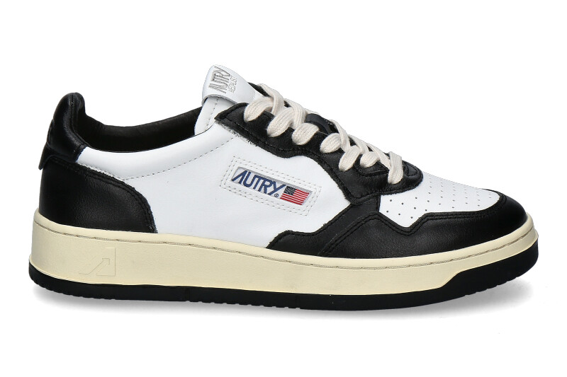 Autry Herren-Sneaker WB01 MEDALIST- weiss/ schwarz