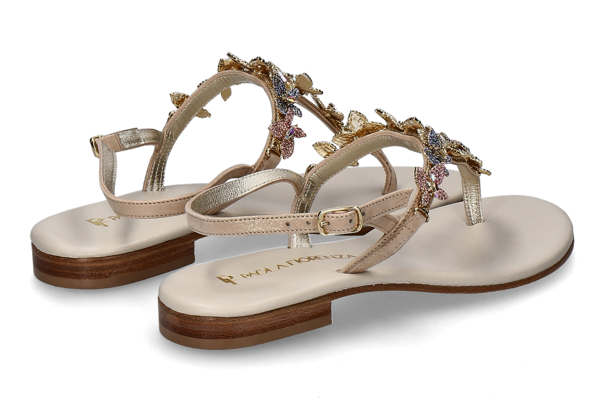 Paola Fiorenza Sandale FARFALLE- beige_271900153_2