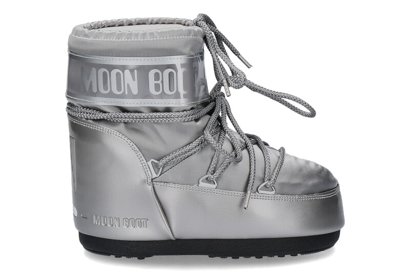 Moon Boot snow boots ICON LOW GLANCE SILVER