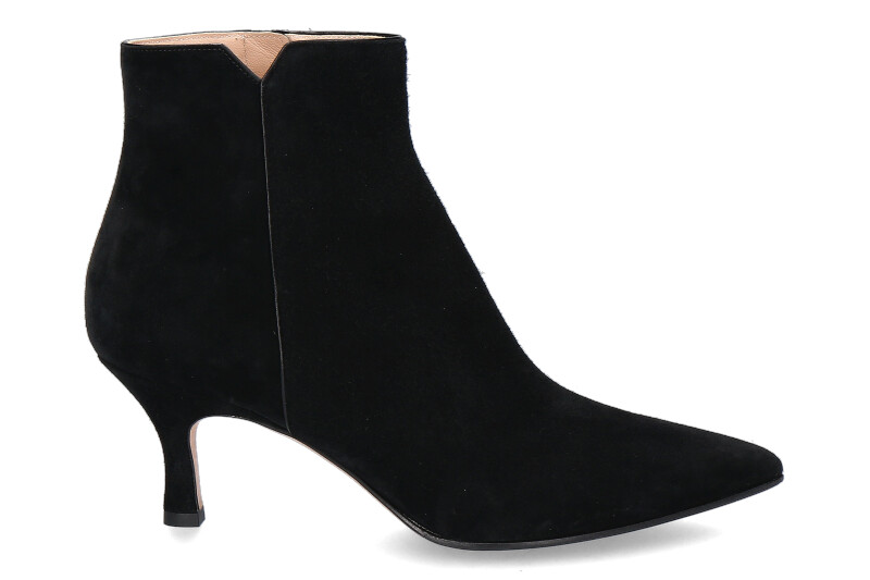 Unützer ankle boots CAMOSCIO NERO