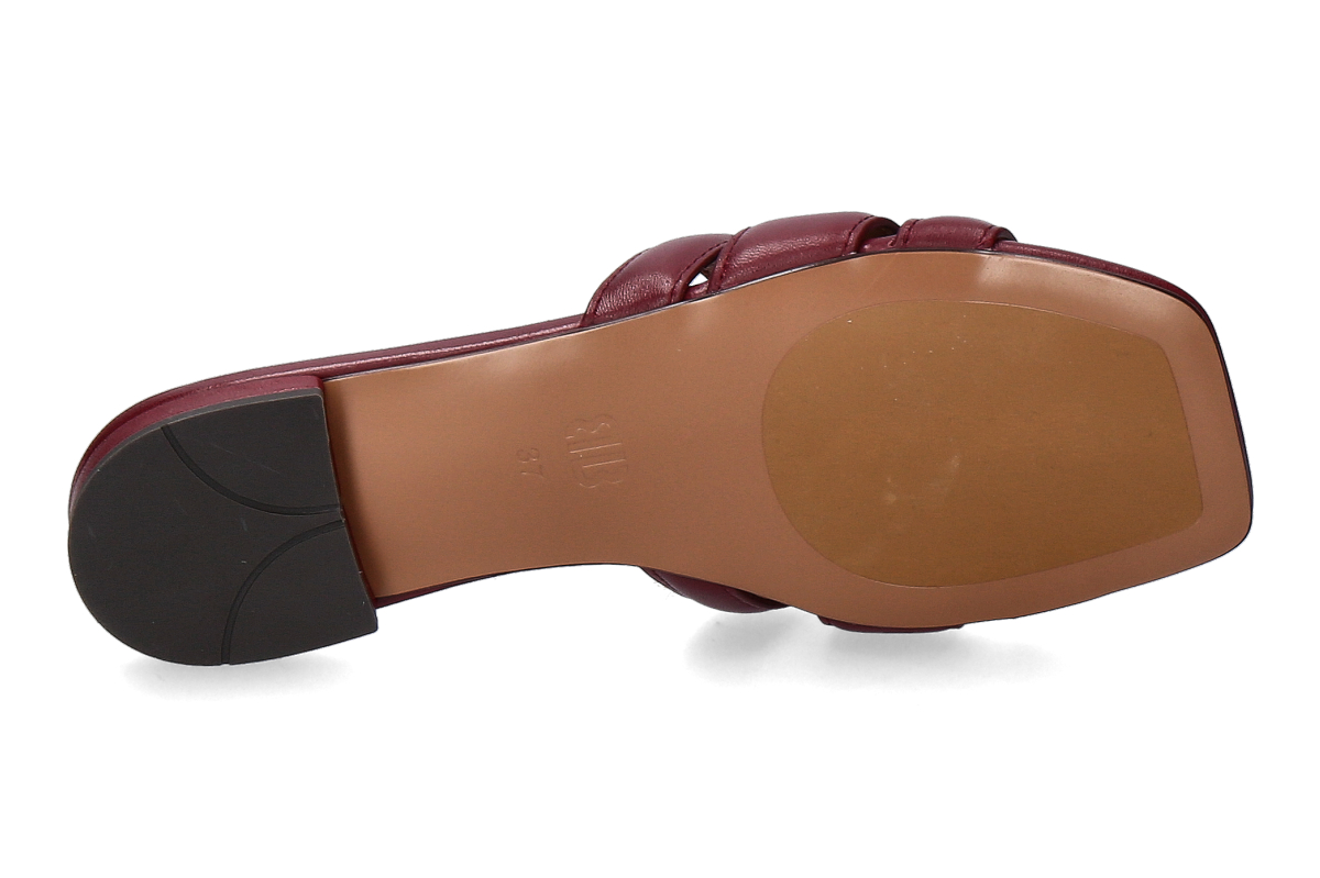 Bibi Lou Pantolette HOLLY- burgundi_271500085_4