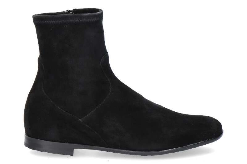 Truman's ankle boots CAMOSCIO NERO