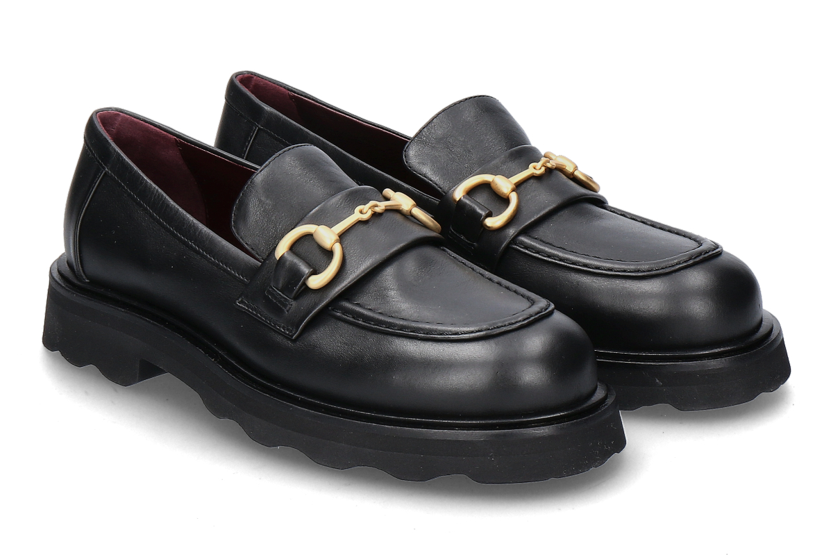 Pomme d' Or Loafer NICKY SETA- nero/ schwarz