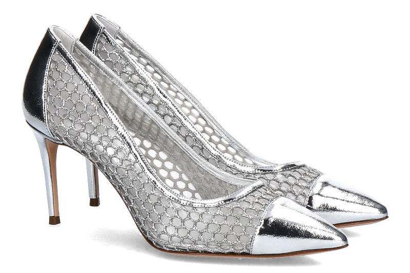 Casadei pumps PELLAME VISIONE ARGENTO 