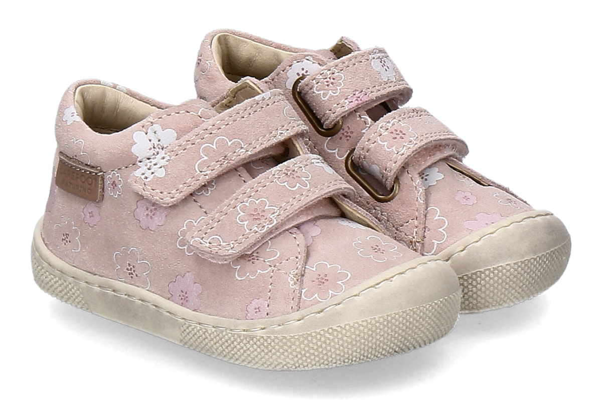 Naturino Girls- First Steps Shoes LUCKY DAISIES- cipria/ pink