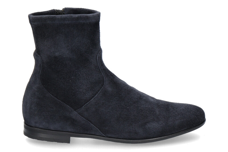 Truman's ankle boots CAMOSCIO BLU SCURO