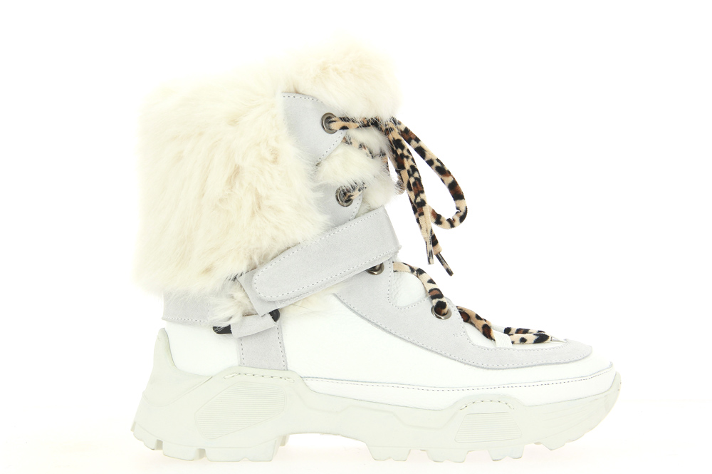 Diavolezza ankle boots 2028 BIANCO FAUX FUR