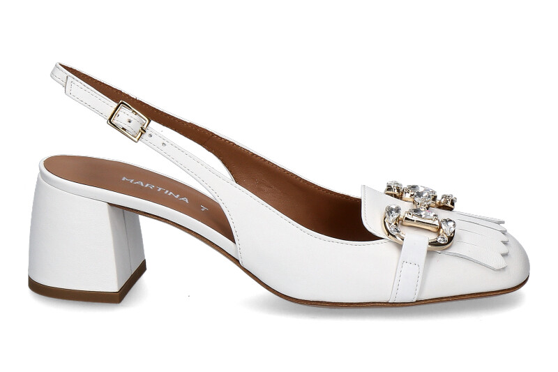 Martina T sling pumps L6002 NAPPA- bianco/weiss