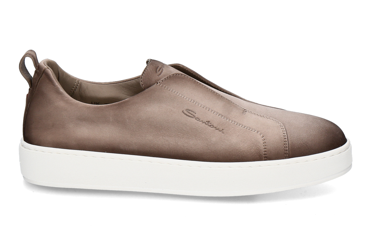 Santoni Men's- Slip-On Sneaker VICTORY- beige