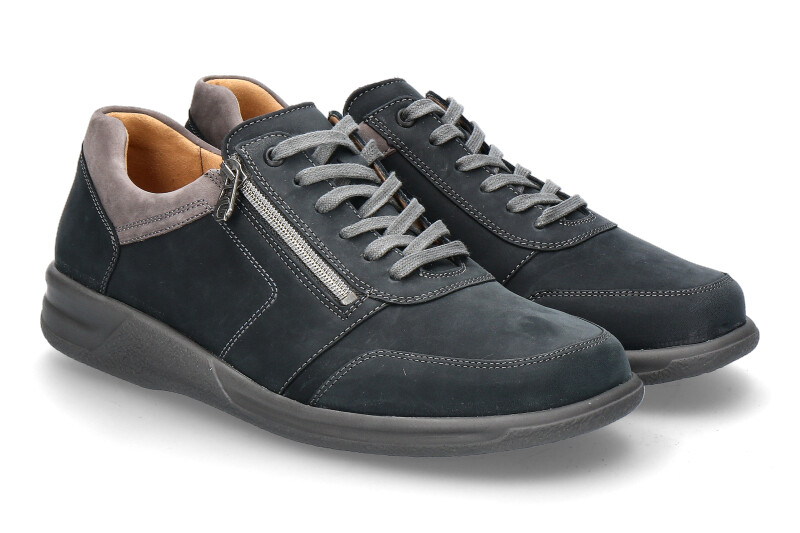 Ganter men's sneaker KURT K VARIO SENSITIV NUBUK- darkblue