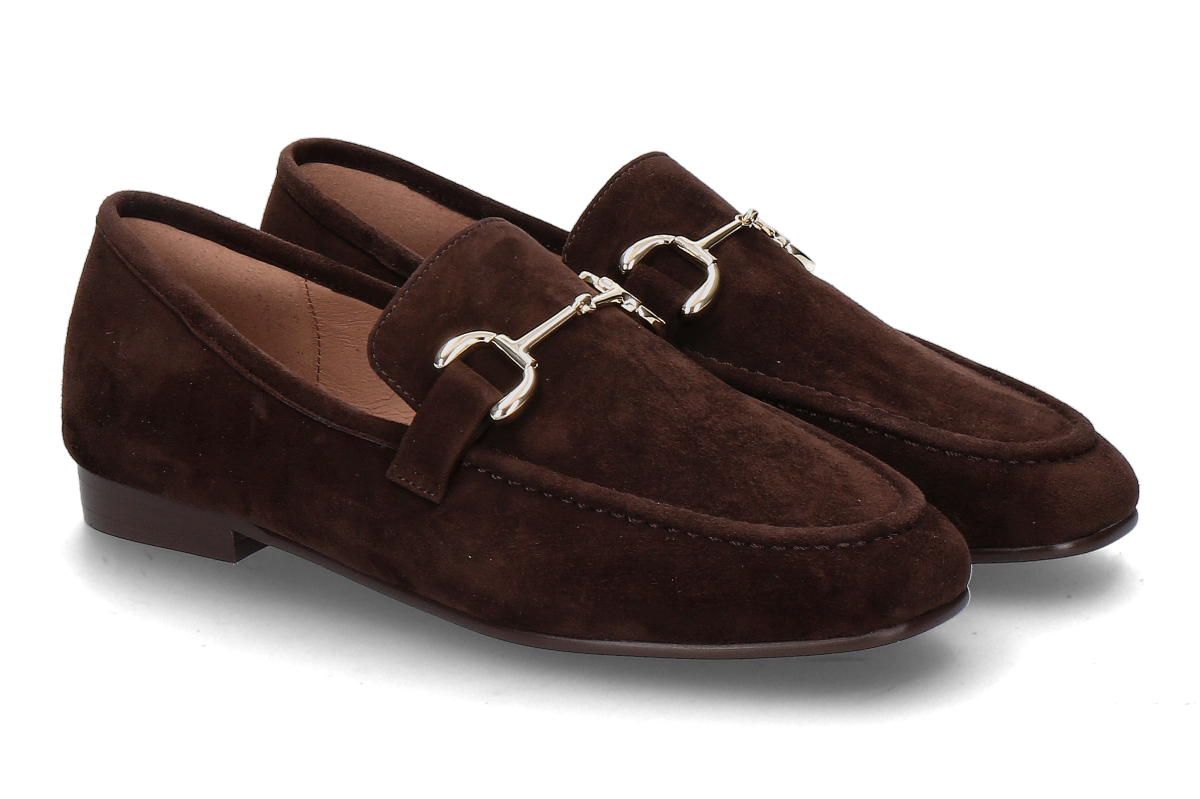  Bibi Lou loafer 572Z30 SUEDE- marron/ dunkelbraun 