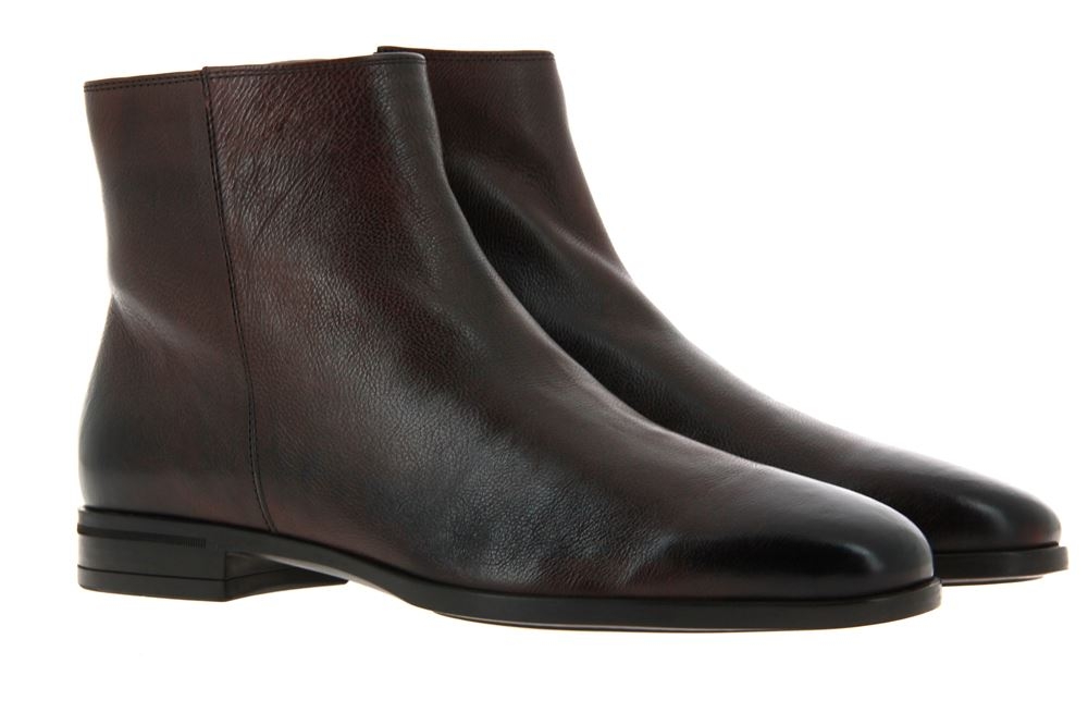 Hugo Boss ankle boots KENNSINGTON DARK BROWN