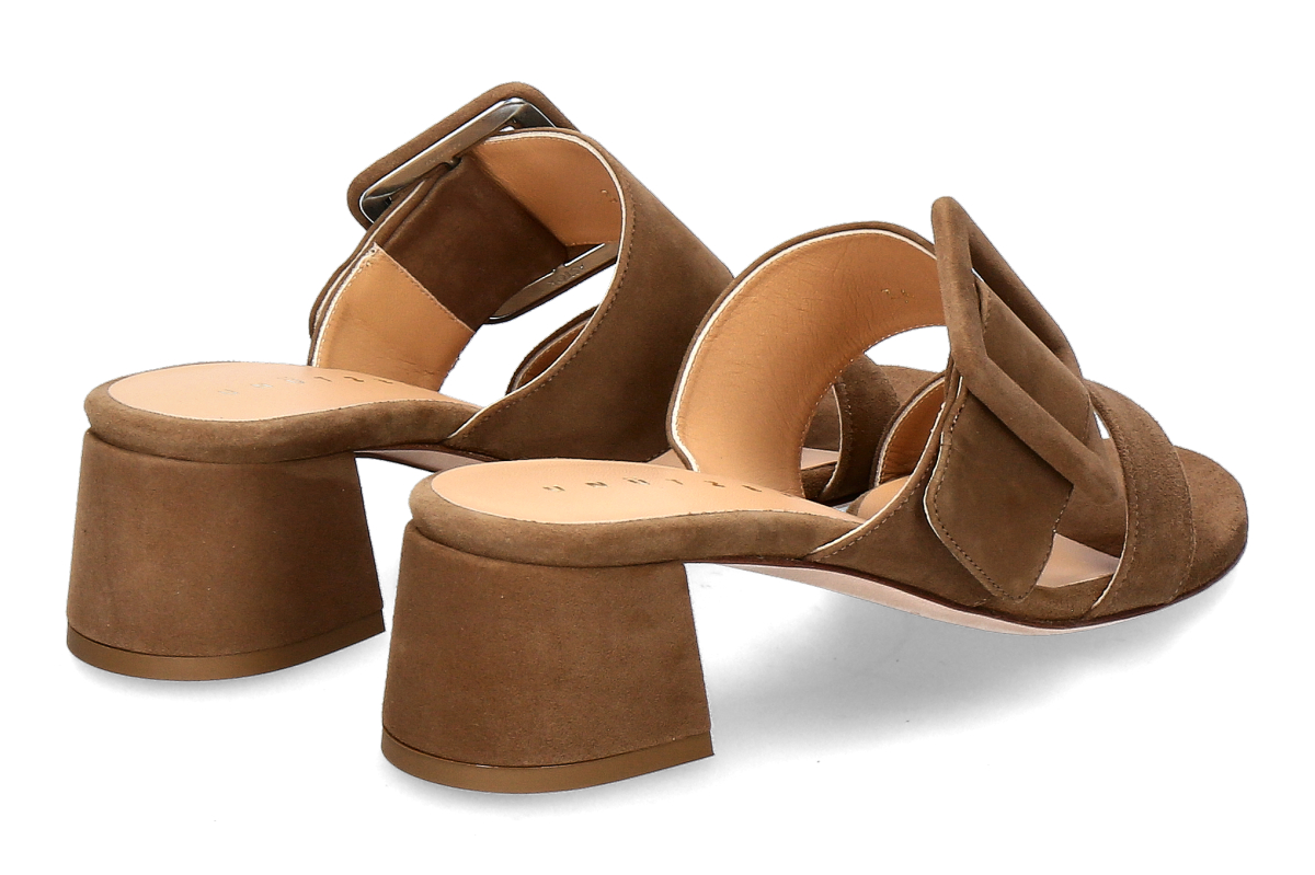 Unützer Pantolette CAMOSCIO- taupe_282200030_2