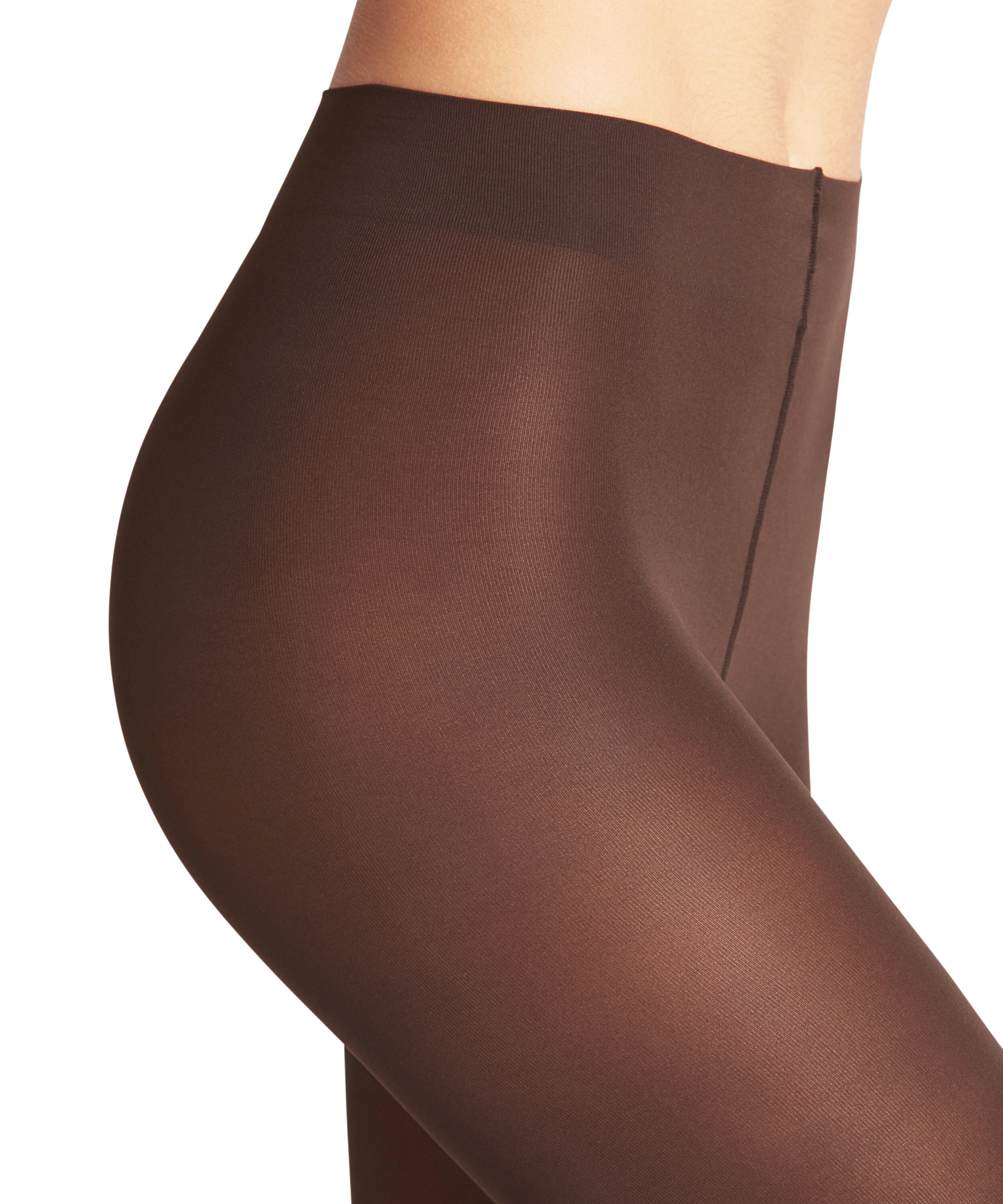 Falke Damen Strumpfhose PURE MATT 50 DEN- cigar