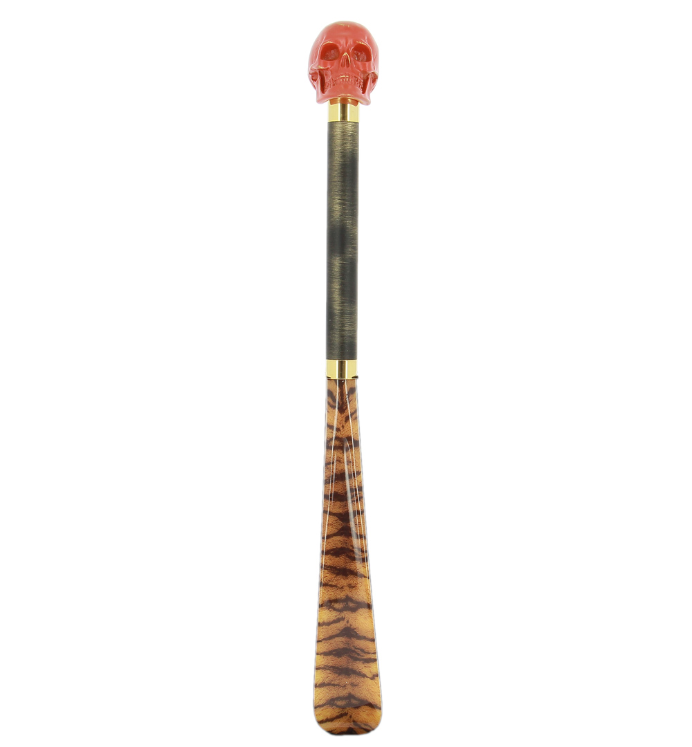 Utile4 shoehorn SKULL ROSSO TIGER