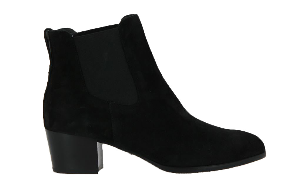 Hogan ankle boots CAMOSCIO NERO