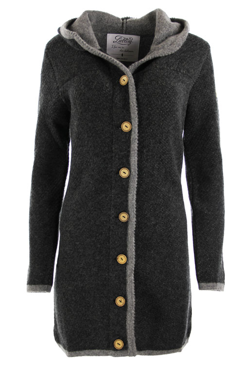 Liebling Tyrolean jacket BENEDIKTA ANTHRAZIT GRAU